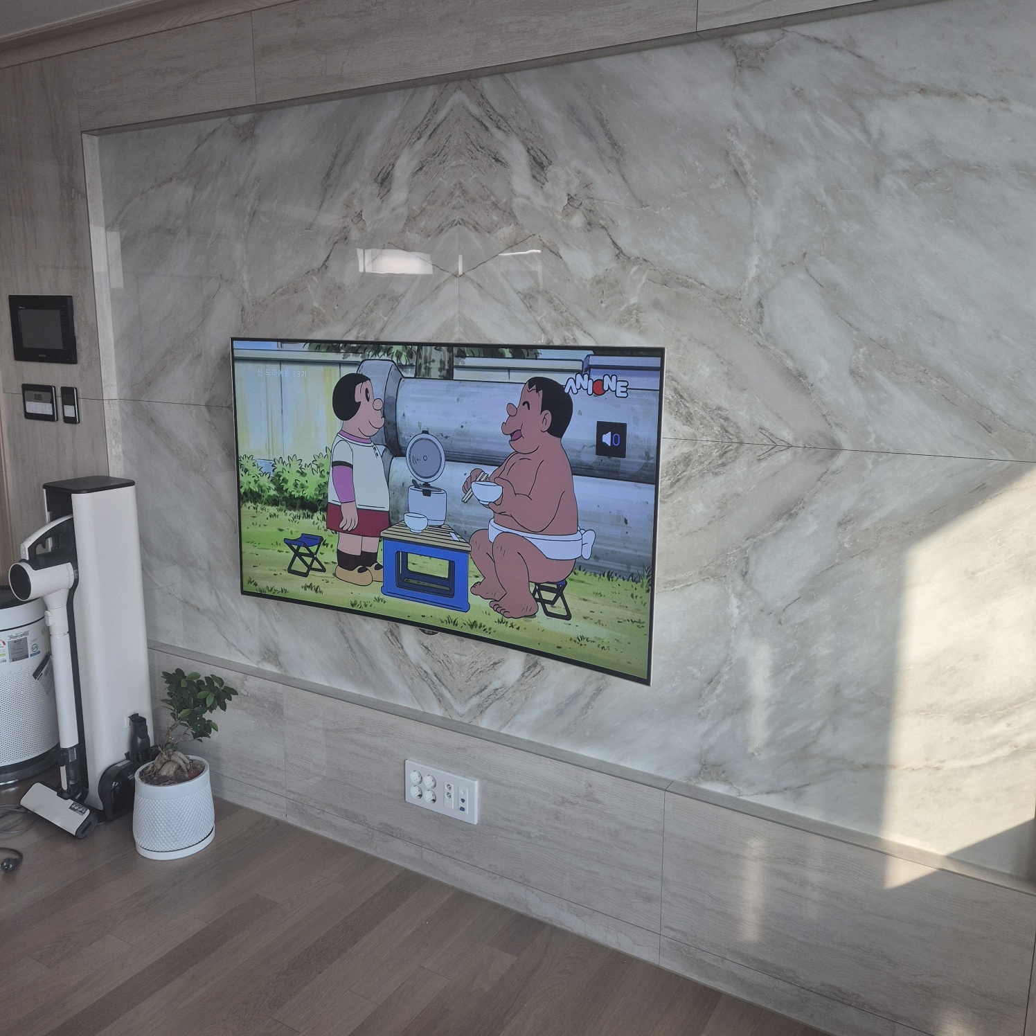 과천 안양 의왕 거실 TV 배치 사례